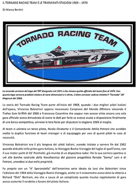 Tornado Racing Team - Italian